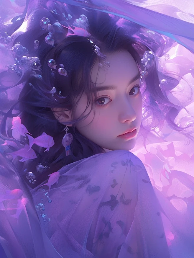 mdjourney-self-luminous-surrealism-chinese-beauty