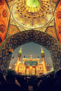 Shrine of Imam Ali ibn Abi Talib [as] in Najaf, Iraq.