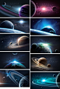 #宇宙星球#
科技感太空宇宙星球光效环绕光圈海报背景psd设计素材
