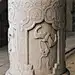 中华石雕柱纹-蝙蝠花纹