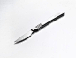Skalpel Ergonomic Design Steel Steak Knife
