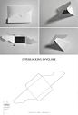 Interlocking Envelope – FREE resource for structural packaging design dielines