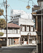 日本街道 街景 城市 小镇 乡村 日系 摄影 小清新 景色