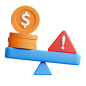 Online Financial Profit 3D Icon