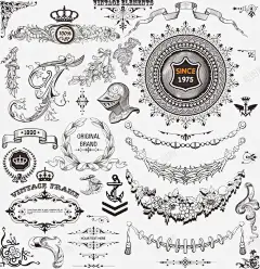 花纹高清素材 元素 页面网页 平面电商 创意素材 png素材