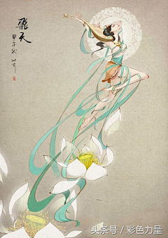 桉下释槐采集到国风插画