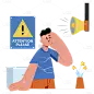 手绘-职业技能元素主题-互联网