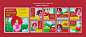 Flat design world tourism day template