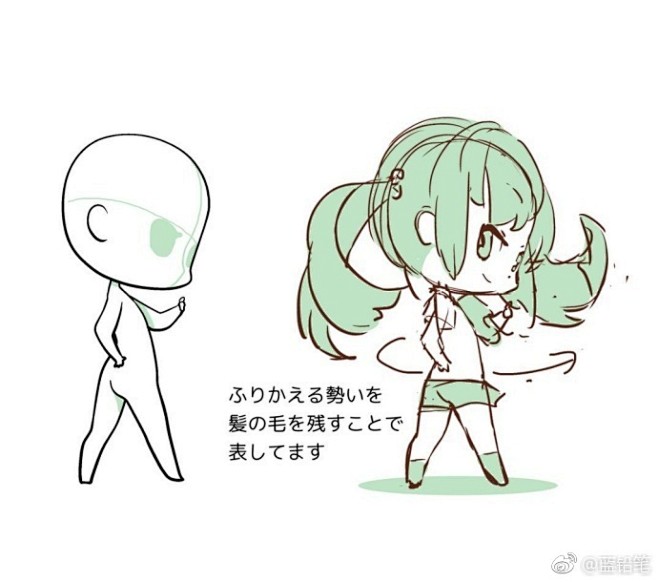 Q版什么的最可爱啦~ #绘画# #q版#...