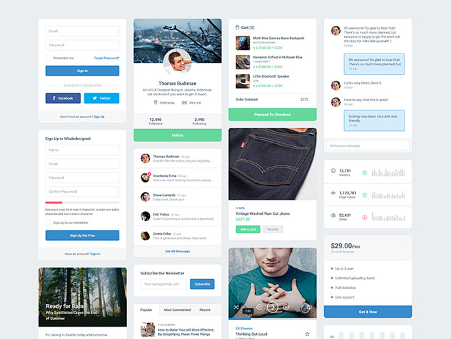 MFD UI kit by madefo...