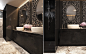 Three Luxurious Apartments With Dark Modern Interiors : Slate, ebony, leather – luxurious materials like these are the backbone of a sophisticated dark interior. They bring to mind the sound of clinking of cocktail