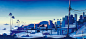 Los Angeles cityscape - private commission