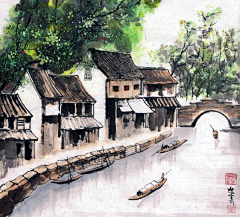 七年女采集到山水