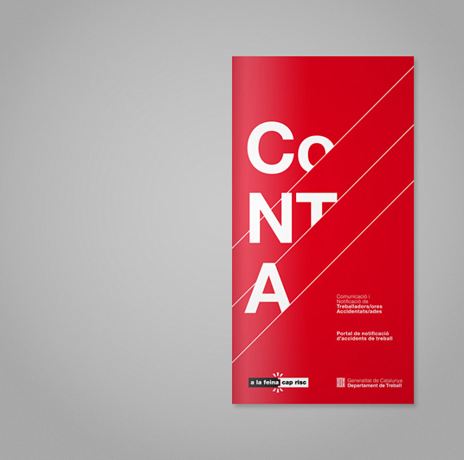 卡塔伦亚互联网门户网站CoNTA宣传册设...