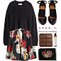 A fashion look from April 2014 featuring H&M sweaters and Alice + Olivia skirts. Browse and shop related looks.