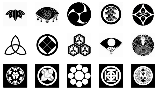 古日本战国大名武家家纹检索系统