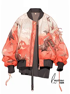 ai服装设计｜由midjourney生成的夹克款式图 - 小红书