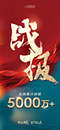 战报喜报海报-源文件