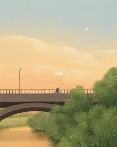 审美提升‍插画分享50/46✨安静氛围感