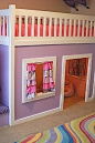 DIY Loft bed and Playhouse  <3