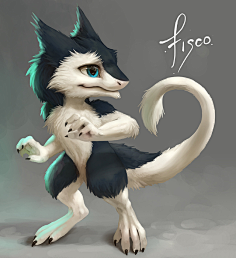 fisco by silverfox5213pada—采集到有怪兽采集artstation.
