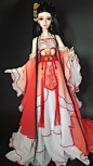 【宿雪莲歌】三分，大女，bjd 古风，Bjd 古装娃衣锦鲤抄升级版-淘宝网