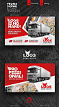 Logistics Business Card Templates