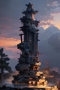 风景插画