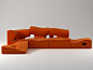 Moroso Misfits 3d model | Ron Arad #chair #sofa #modern
