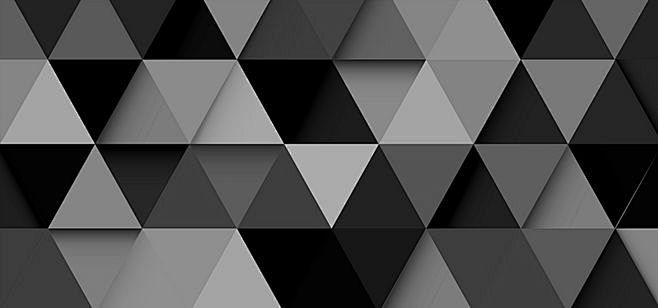 黑白立体切割几何黑色海报banner扁平渐变图库png图片图片素材背景