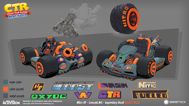 CTR - Karts Concept,...