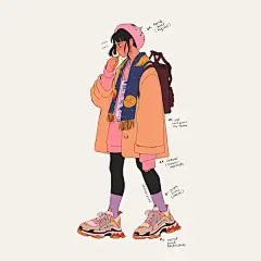 mochipanko商业插画动漫人物 (13)