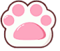 猫爪粉色