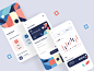 Finance App UX-UI Design mobile ui design mobile app development mobile ui app design banking app app finance app web deisgn branding typogaphy cards mobile ui kit web design mobile application mobile apps mobile design mobile app design mobile mobile uiu