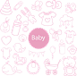 婴儿 baby 图标素材 可爱 透明底免抠图PNG素材 宝宝