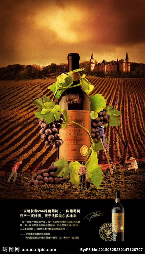 葡萄酒海报