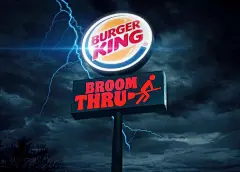 万圣节 汉堡王快闪鬼屋餐厅