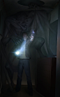 SuperFriends Challenge, Even Amundsen : So I was invited by the awesome Max Verehin to take part in the superfriends challenge this time around, so here is what I worked out. The name was Silent Hills, and having played P.T, I wanted to convey the terribl
