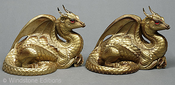 two golden dragons b...