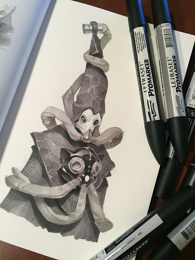 Inktober 11-15, Arth...
