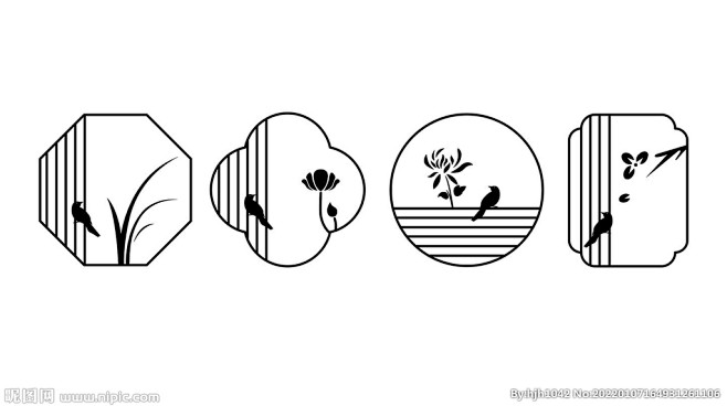 中国风窗花阑珊icon 图标