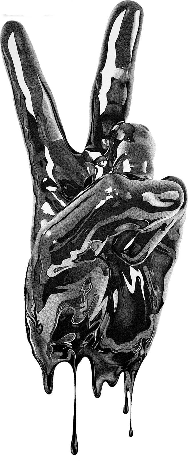3D 金属 人体元素