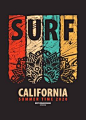 Metal Poster Surf