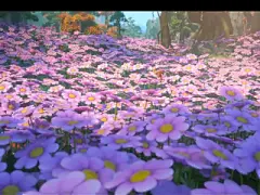 《熊出没奇幻空间》之唯美花朵桌面壁纸