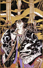 日本顶级画师天野喜孝，笔下那些不食人间烟火的魂魄！ : 《最终幻想》系列前六部的角色设计者。擅长舞台美术及服装设计。其作品散见各种艺术创作活动中，计有动画人物设计、电玩游戏视觉概念设计、书籍的封面设计与内页插画，舞蹈、戏剧、电影的场景设计、背景美术设计、服