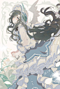 #图片来源于网络# 动漫二次元少女 萌妹子 可爱 唯美 御姐 水手服 猫耳娘 眼镜娘 兽娘
