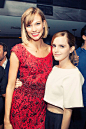 Emma at Karlie Kloss' birthday party (August 1st) ;) She looks so tiny in here XDDD