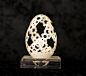 艺术家Briain Baity鬼斧神工的蛋壳微雕