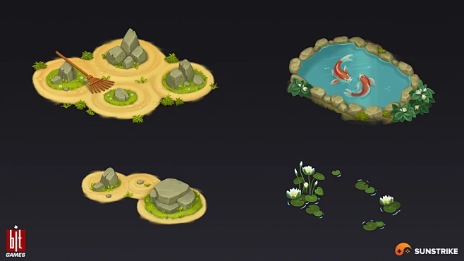 Garden objects-花瓣网