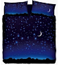Bassetti 星星夜空 自然系列双人床四件套